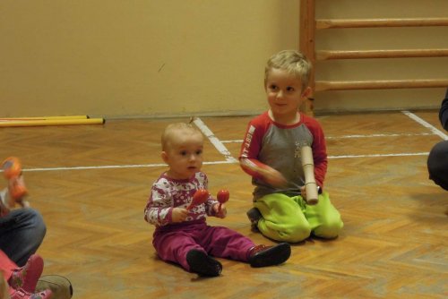 Hravé cvičení pro děti a rodiče - 7.11.2013